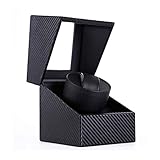 CANTIDAD PREMIUM: la caja del enrollador de reloj está hecha de cuero sintético superior de PU, no solo duradero sino suave.Exquisito tratamiento de superficie, diseño lujoso, apariencia elegante y única y tamaño ultracompacto, que ofrece la mejor experiencia de usuario para usted.