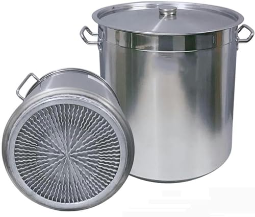 Olla de gran capacidad para cocina de gas que evita la falta de espacio