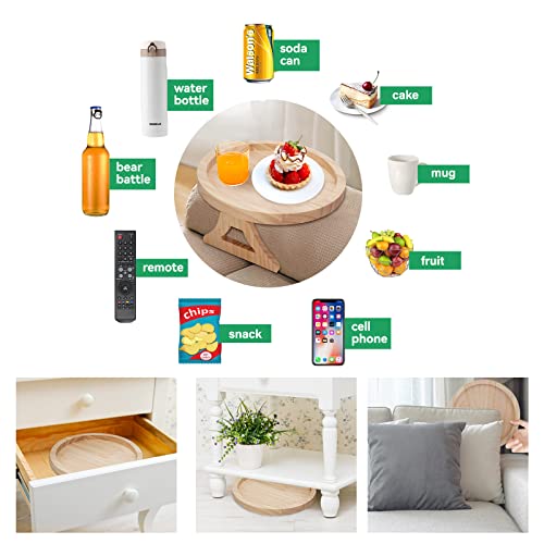 Plateau Canapé Bois Pliable à Clipser Stable XIN-YUE