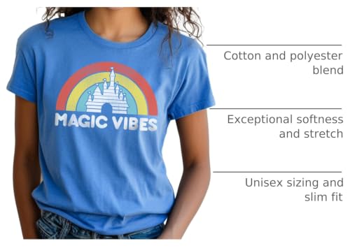 Image of Vacation Character Unisex Cotton T-Shirt|Cartoon Vintage Graphic Tee|Perfect for Vacation & Casual Wear