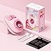 My Little Pony Wireless Mouse - Pinkie Pie Edition, 3D Character Design Silent Click Mouse with 1600 DPI, Dual-Mode (2.4GHz/Bluetooth), Ergonomic for Mac/Windows