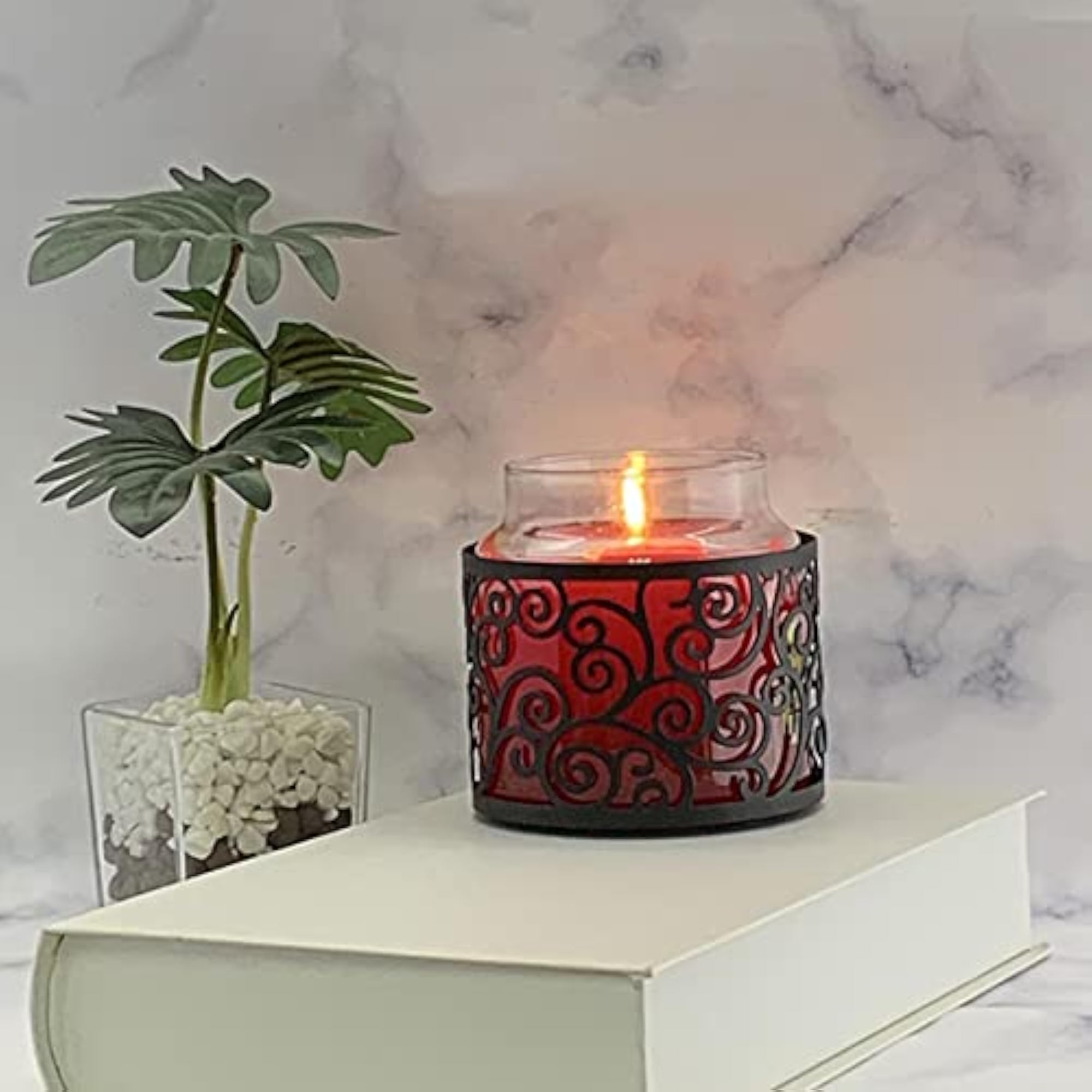 Candle Topper Sleeve for Even Burning, Home Decor Accessory