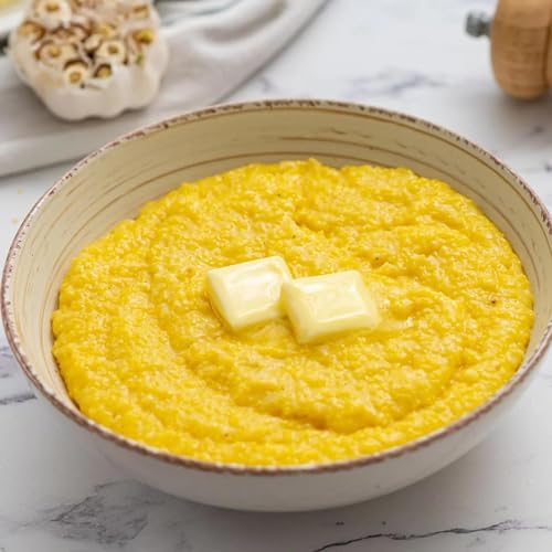 Yoki Canjiquinha (Xerem) 500g | Yellow Corn Grits 500g | Main Incredients for Many Brazilian Dishes (5 Pack, Canjiquinha Xerém)