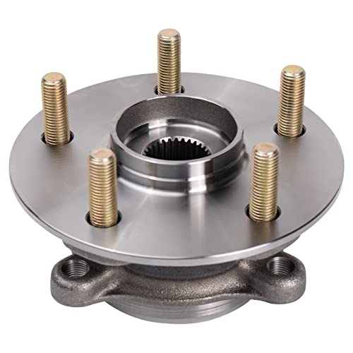 Image of TRQ Front Driver and Passenger Side Wheel Bearing and Hub Assembly Set Compatible with 2018-24 Toyota Camry, 2016-22 Lexus RX350, 2019-23 Lexus ES350, 2016-22 RX450h, 2018-22 RX350L More