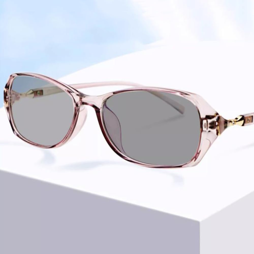 COKYIS Gafas De Sol Moda para Mujer, Gafas De Lectura Fotocrómicas TR90 Montura, Gafas De Presbicia HD, Gafas Ordenador 1.5 2.0 2.5 (Size : 2.75)