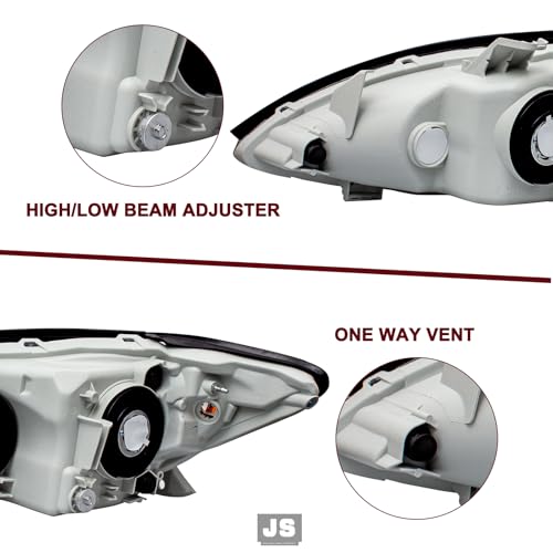Image of JSBOYAT Headlight Assembly Fits for 2005 2006 Toyota Camry LE XLE SE