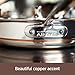 All-Clad Copper Core 5-Ply Stainless Steel Cookware Set 10 Piece Induction Oven Broiler Safe 600F Pots and Pans Silver
