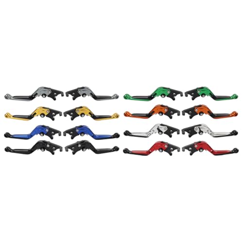 Palancas de embrague y freno para Ninja 250R de aleación de aluminio plata 3