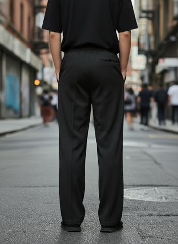 Image of Mack Jonney Men's Solid Track Pants | Solid Design | Regular Fit | Casual & Athleisure Wear |Pack of 1-MMJ-1