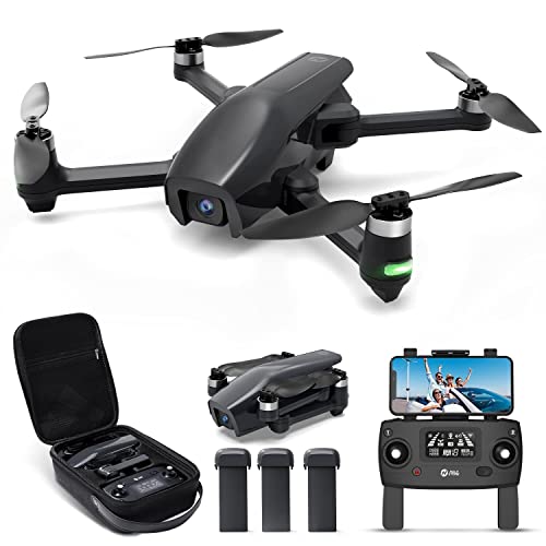 Up To 40% OFF Holy Stone HS710 Drones with Camera for Adults 4K, GPS FPV Foldable 5G Quadcopter for Beginners with Optical Flow Positioning, Auto Return Home, Follow Me, Brushless Motor, with 3 Batteries