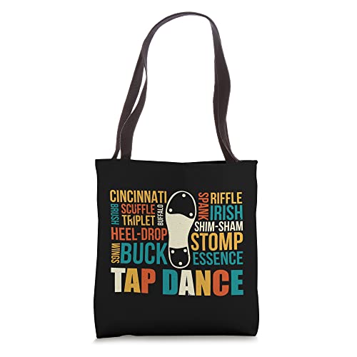 Bolso tote para práctica de baile tap miniatura 1