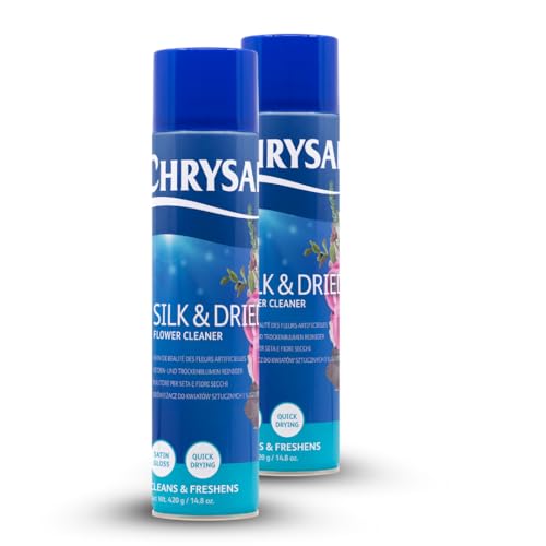 Chrysal Silk and Dried Flower Cleaner, 14.8 oz (2 Pack)