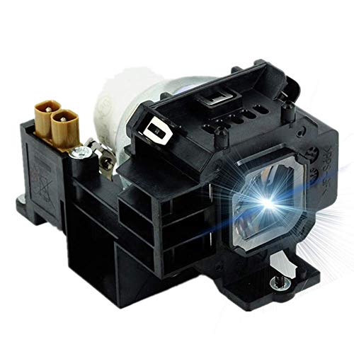 AWO NP14LP / 60002852 / LV-LP32 / 4330B001 Replacement Lamp Bulb with Housing for NEC NP305,NP310,NP405,NP410,NP510,NP510G for Canon LV-7280,LV-7285,LV-7380 Projectors