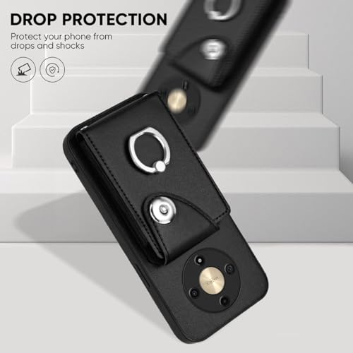 Étui Honor Magic 6 Lite antichoc noir pour éviter les rayures d'écran - 3