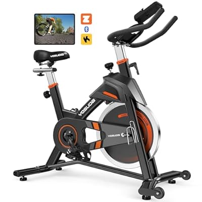 YOSUDA Light Commercial Exercise Bike for Home Magnetic Exercise Bike Stationary 350LB Capacity, Exercise Bike with Bluetooth, Indoor Cycling Bike with Tablet Mount & Comfortable Seat Cushion