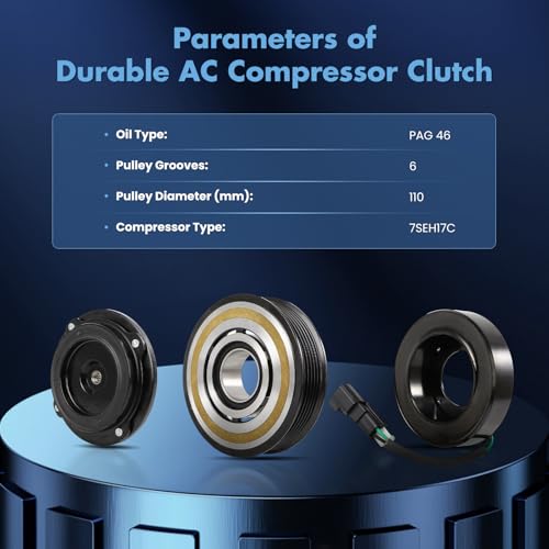 Image of ECCPP A /C Compressor Clutch 2014-2018 for Ford Fusion 1.5L AC Clutch