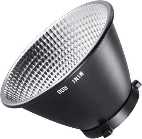 Diffusore Riflettore per Mini Luce Video LED MS60C MS60B MS150B Paralume per Controllo dlluminazione Fotografica più Ampio e Uniforme Fotografia Studio Ritratto Registrazione RD14Mini