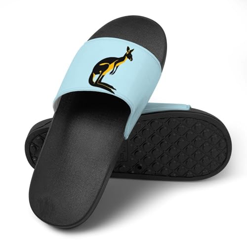 Kangarooes Australia Unisex Shower Shoes House Slippers Non-Slip Indoor Bathroom Shoes for Pool Beach 41 (255mm)4