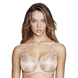 Damen Comfort Fit Nahtloser Minimizer-BH – volle Abdeckung Bügel - Beige - 105E
