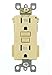 Leviton MT759-I 15 AMP, 125 Volt, Lev-Lok, SmartLock Pro, Tamper Resistant, GFCI Receptacle, Commercial Grade, Ivory