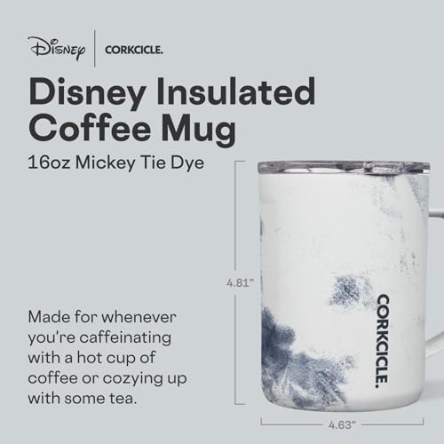 Corkcicle Classic Coffee Mug – Mickey Tie Dye