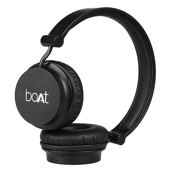 Boat Headphone 400 Bluetooth On Ear Headphones with Mic with Upto 8