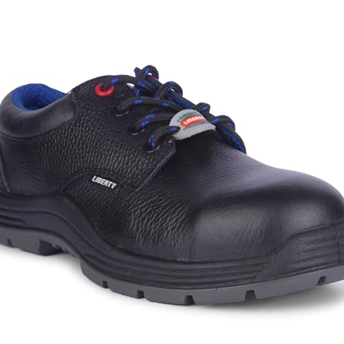 Image of Liberty Freedom SURKSHA2CJ Black Safety Lacing Oxford Shoes for Men - 10