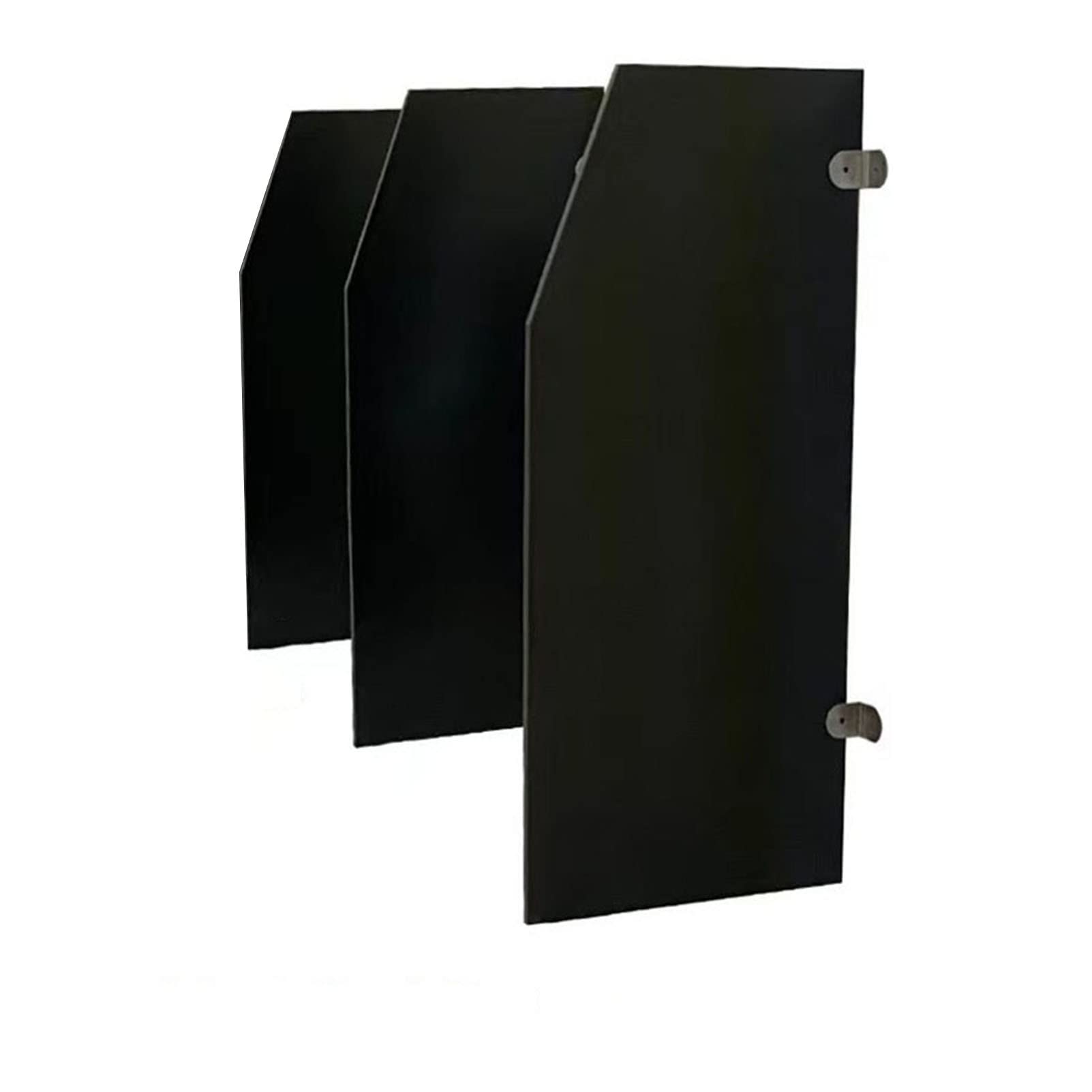 Mampara de urinario para baño público panel de privacidad de madera