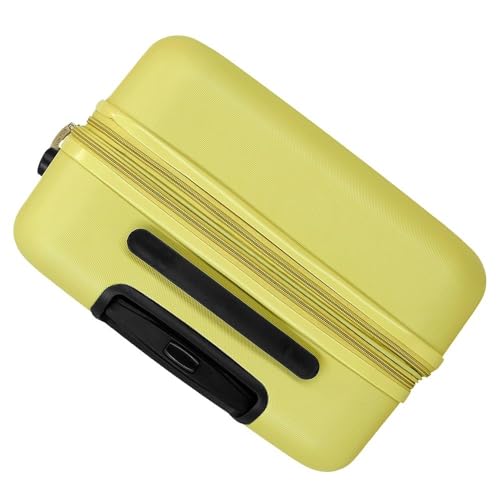 Roll Road Camboya Maleta Grande Amarillo 52x75x30 cms Rígido 4,5kgs Cierre de combinación Lateral ABS 4,5kgs 97L Extensible - imagen 7