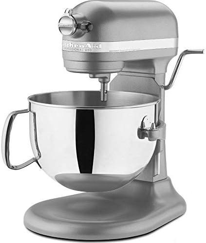 KitchenAid PRO600 Stand Mixer Continental - Silver (Renewed)