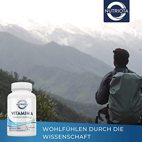 Vitamin A Aceso Deutschland Retinylacetat 10.000 IE – 365 Tabletten