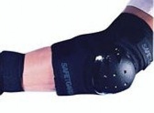Elite Series Junior Size Skaters/Snowboarders Elbow Pad (Black)