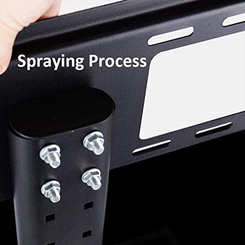 Soporte universal para TV de mesa con ruedas acero miniatura 4