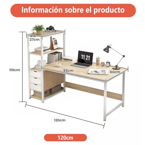 Oficina, Video Games escritorio mdf Marca MAMALAND (2)