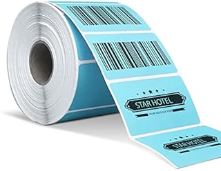Hotlabel 2" Pink Circle Thermal Sticker Label, Self-Adhesive Round Direct Thermal Label, Thermal Sticker for DIY Logo Design, QR Code, Name Tag, Inventory, Coding Dot Labels 800 Labels