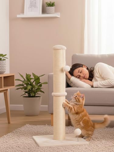 Rascador Torre para Gatos con Cuerda de Sisal Natural miniatura 5
