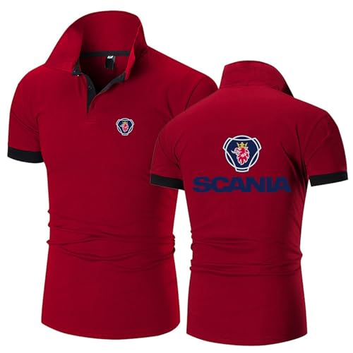 Polo Homme Scania pour le Golf le Tennis et Plein Air