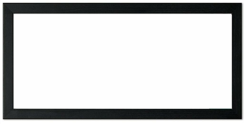 Panoramic Sizes Picture Frames Photo Frames Black White Oak Silver (Black, 17" X 11")