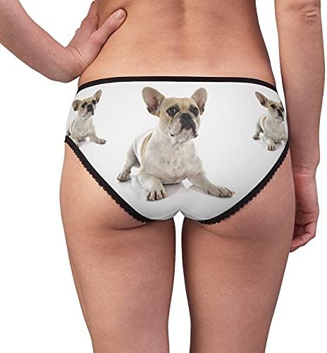 DogsMakeMeHappy French Bulldog Panties, French Bulldog Underwear, Briefs, Cotton Briefs, Funny Underwear, Panties For Women