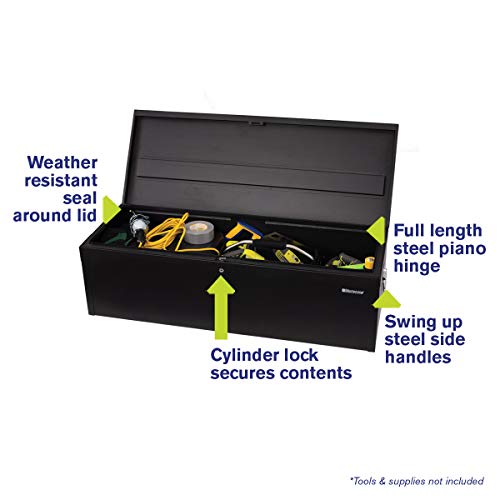Montezuma 47" Steel Lockable Utility Box And Portable Tool Storage #TOP1