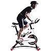 Exercise Bike Stationary, CHAOKE Indoor Cycling Bike with Heavy Flywheel, Comfortable Seat Cushion, Silent Belt Drive, LCD Monitor for Home Gym Cardio Workout Training