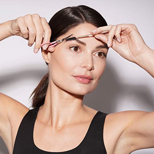 Tesoura e pincel para sobrancelhas Tweezerman