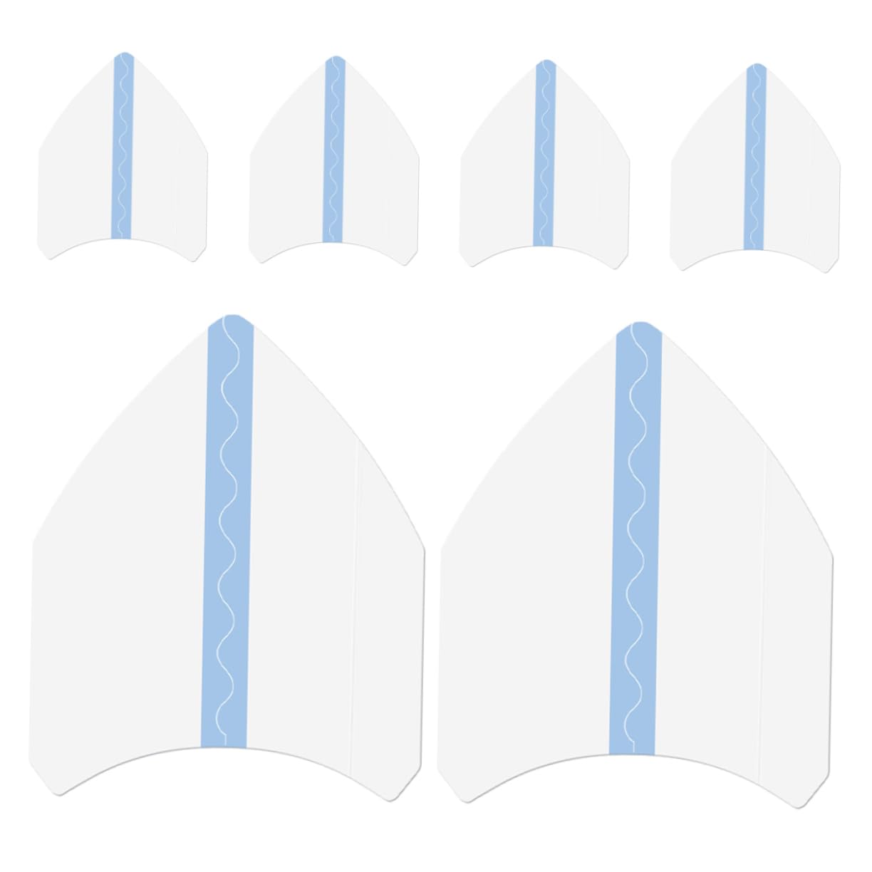 BESPORTBLE Thigh Chafing Prevention 6 Thigh Bands Anti Chafing Patches Women's Legging Protection Stickers Long Lasting Comfort