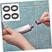 Uonlytech 60pcs Shower Head Filter Plumbing Hose Seal Faucet Replacement Sink Strainer Tool Protect Faucet and Angle Valve
