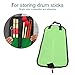 Drum Stick Holder Bag, Portable Hanging Drumstick Case with Handle for Drummers - Oxford Cloth Fabric, and WearResistant - Ideal for Outdoor Performances (Green)