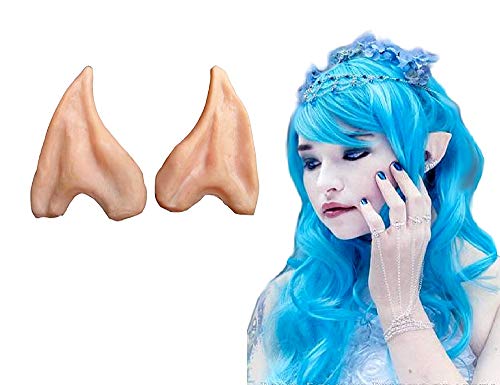 LoveLegis Par de Orejas de Elfo Puntiagudas de Silicona - Carnaval - Halloween - Idea de Regalo...