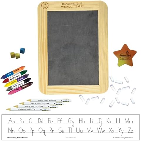 Handwriting Without Tears Slate Chalkboard and Supplies Kit (Print Starter Kit) Cover