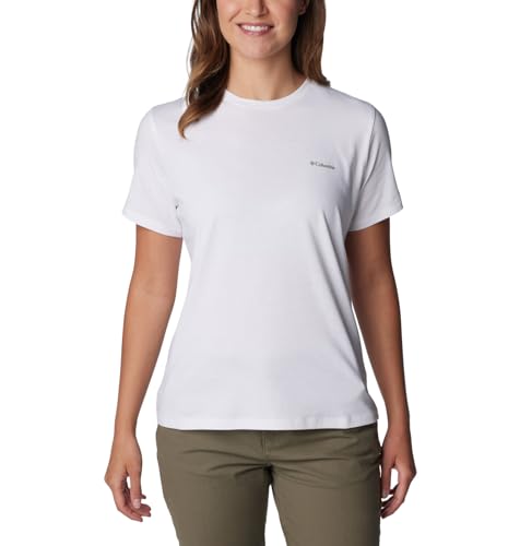 T-Shirt Sport Technique Femme Columbia Sun Trek SS Graphic Tee maillot manches courtes respirant