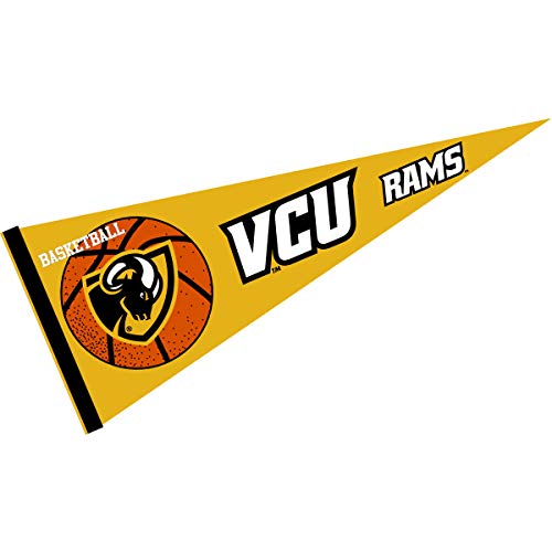 Virginia Commonwealth Rams Basketball College Pennant Flag