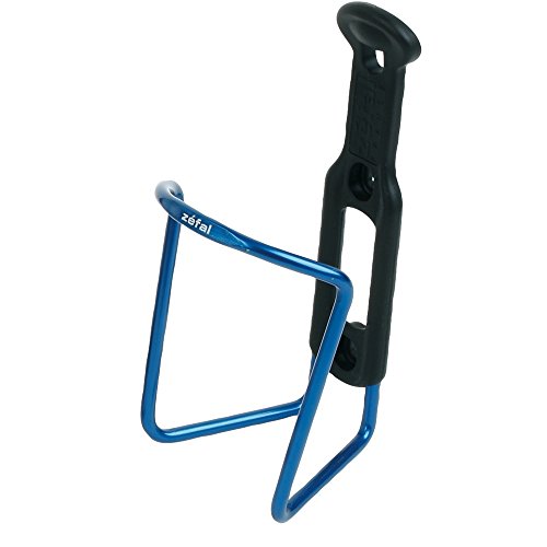 Zefal - Portabidon de ciclismo de aluminio, 5 mm, color azul